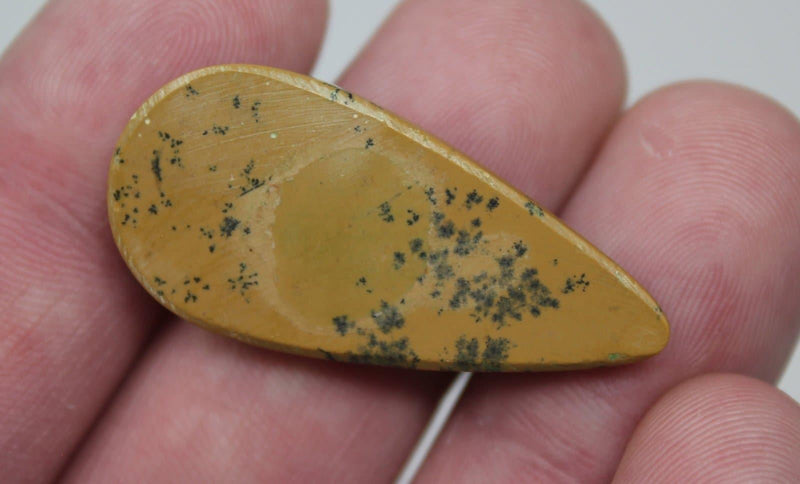 Flower Dendritic Jasper Cabochon!  Lapidary Stone Cab! - LapidaryCentral