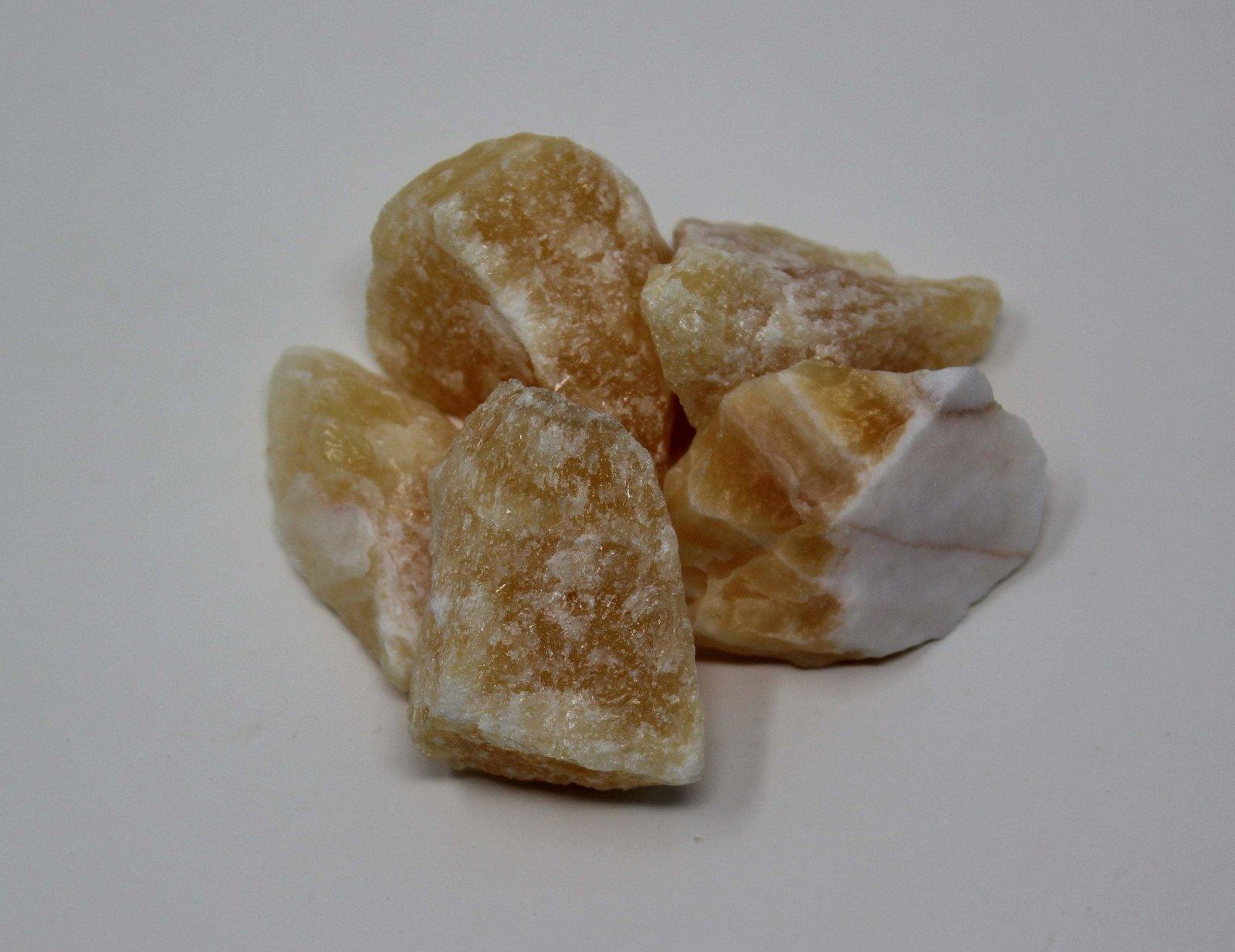 ONE Mexican Orange/Yellow Calcite Crystal! Calcium Carbonate Crystal! - LapidaryCentral