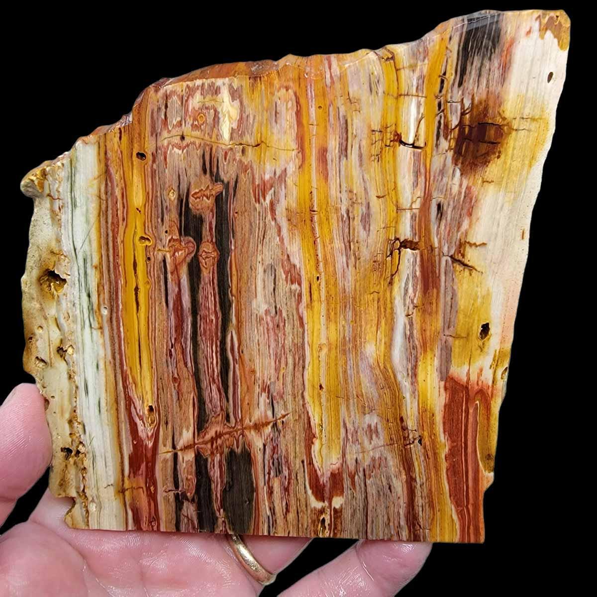 Caldera Freedom Jasper Red Gary Green Larsonite Jasper Slab! - LapidaryCentral