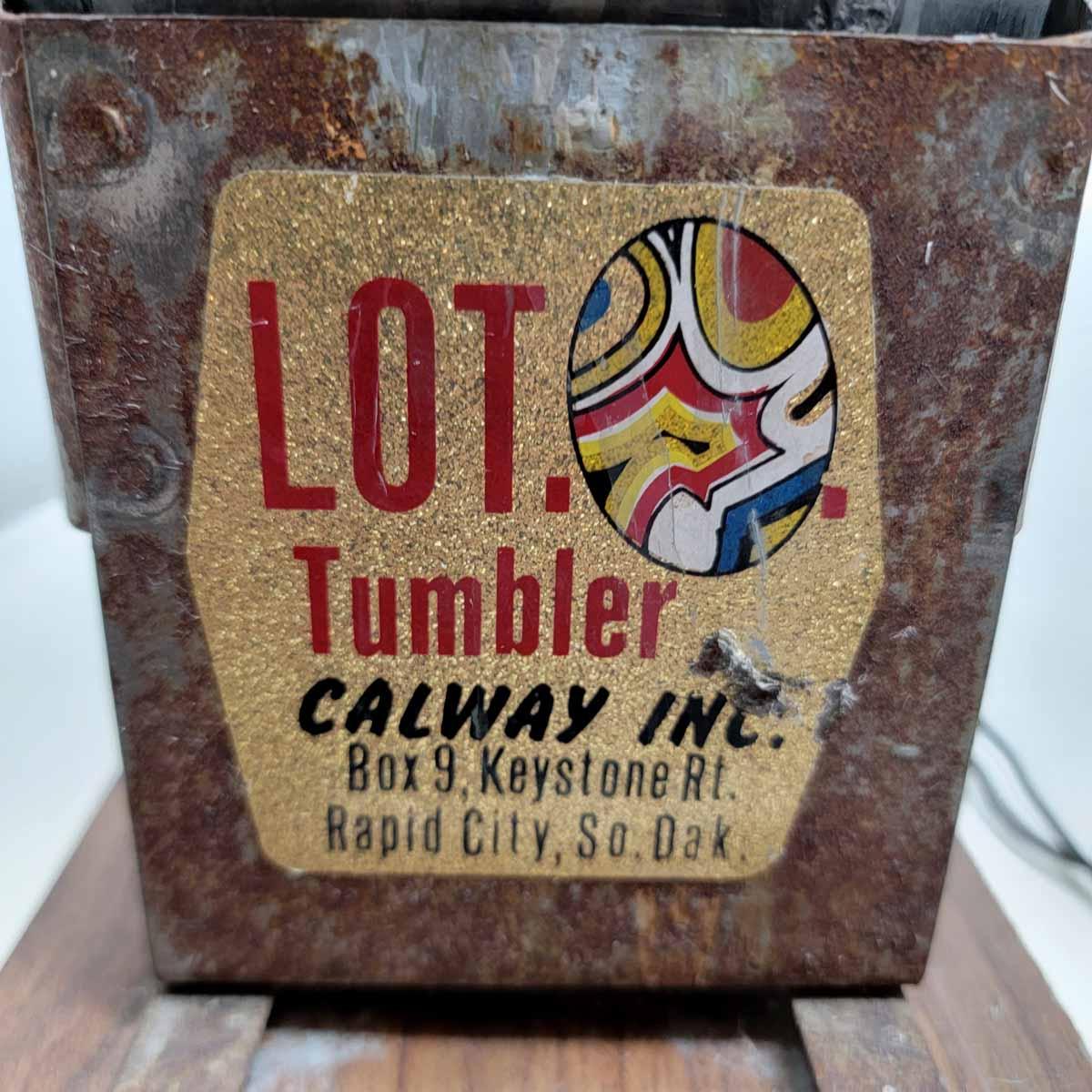 Vintage Used Lot-O Calway Tumbler! Heavy Duty! - Lapidary Central