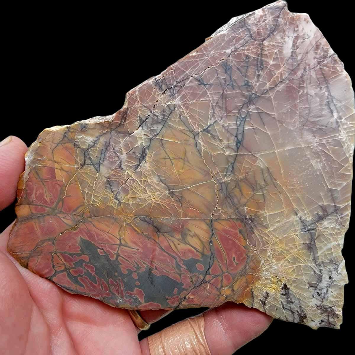 Cherry Creek Jasper Slab!  Lapidary Stone Slab! - LapidaryCentral