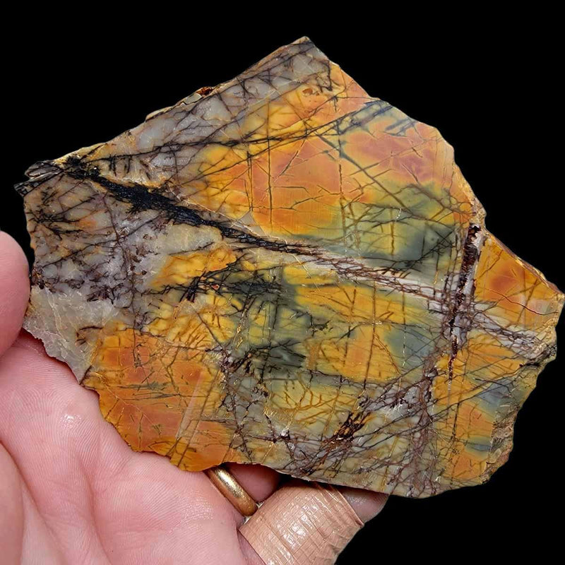 Cherry Creek Jasper Slab!  Lapidary Stone Slab! - LapidaryCentral