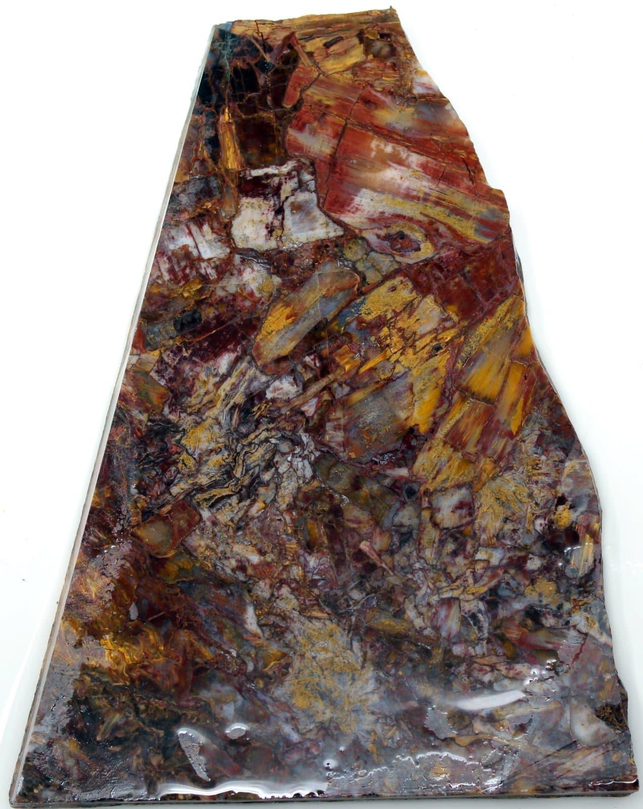 Chinese Pietersite Lapidary Stone Slab! Chatoyant Areas! - LapidaryCentral