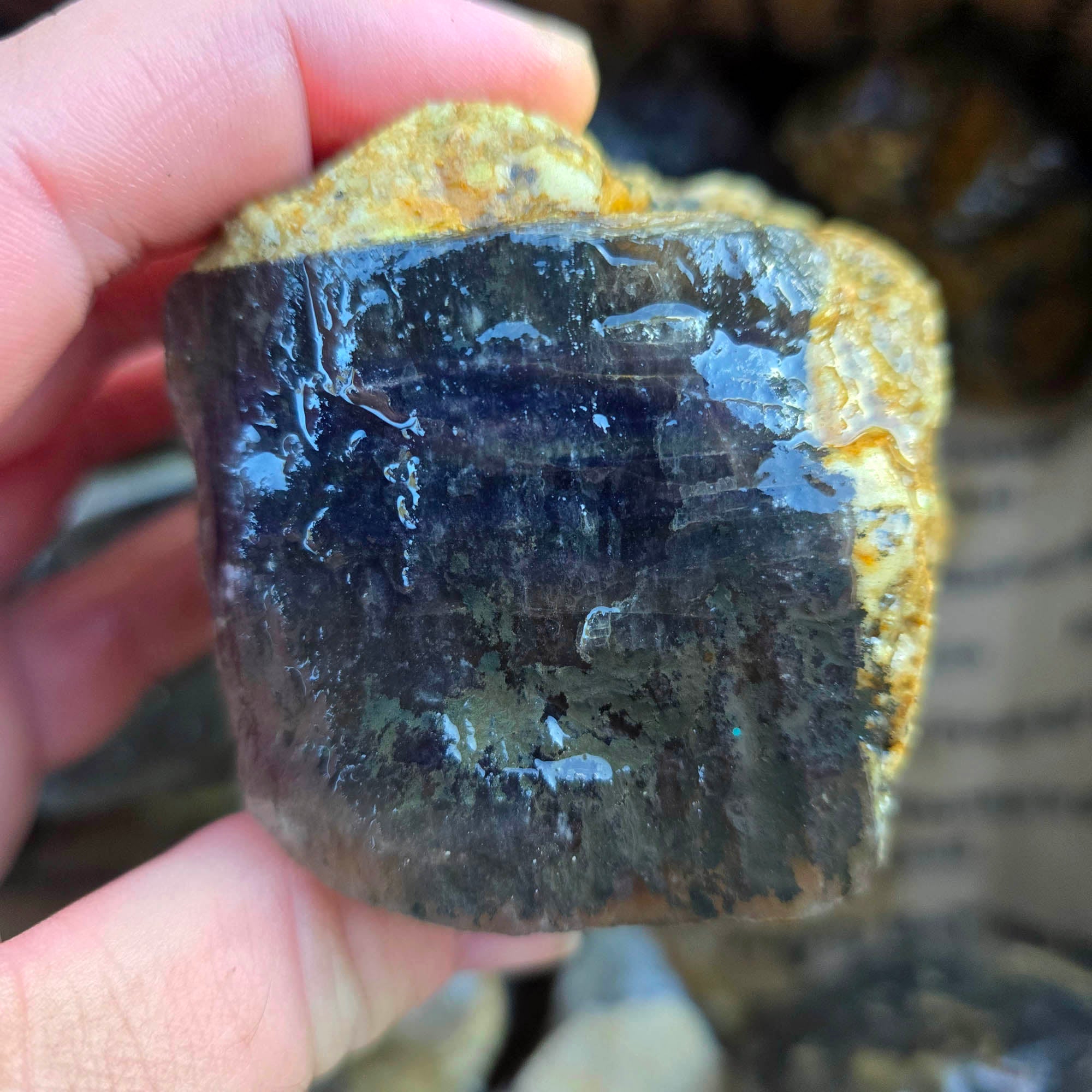 Chinese Rainbow Fluorite Rough Flatrate – Purple Lace Crystal – 17.5 Lbs
