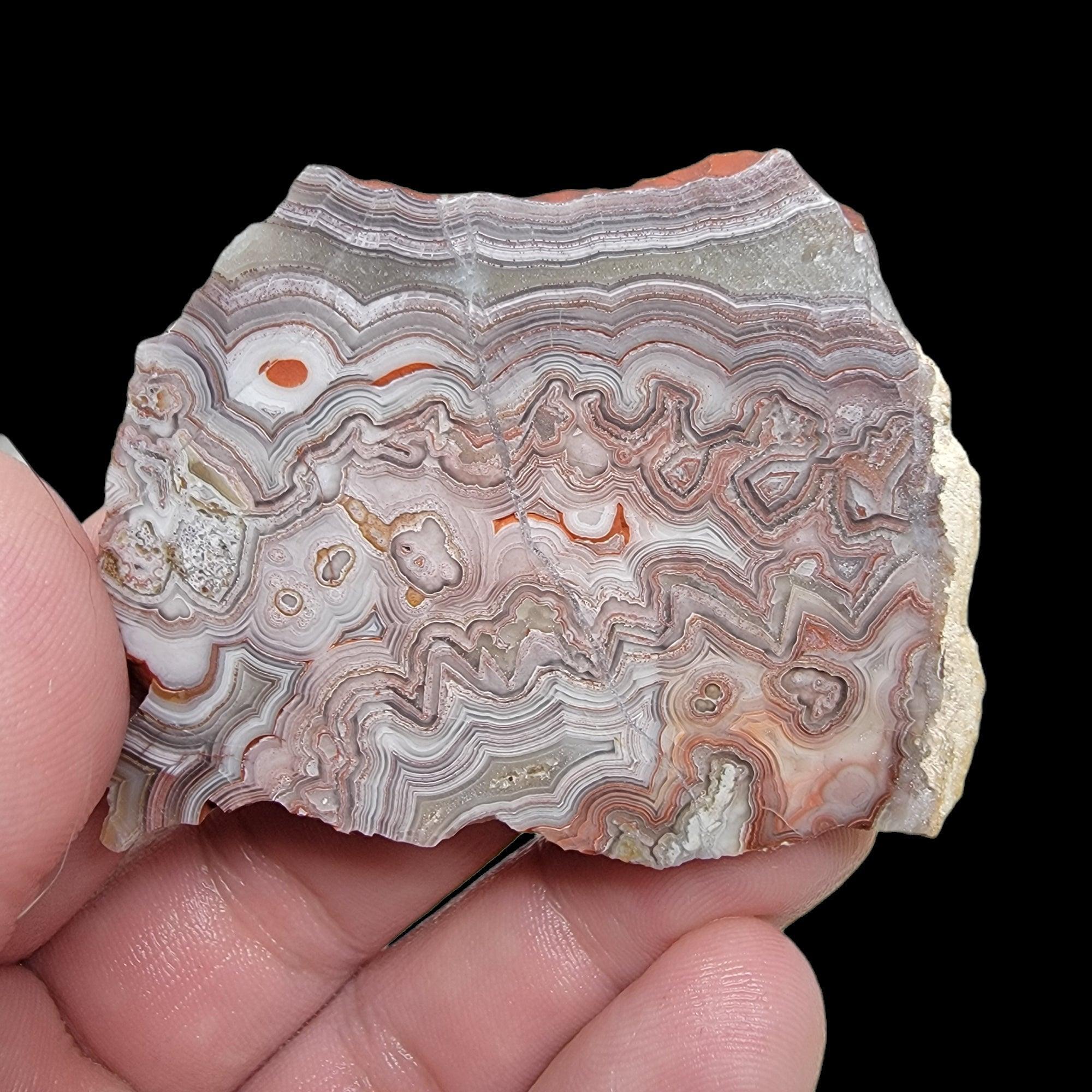 Crazy Lace Agate Slab!  Lapidary Stone Slab! - LapidaryCentral