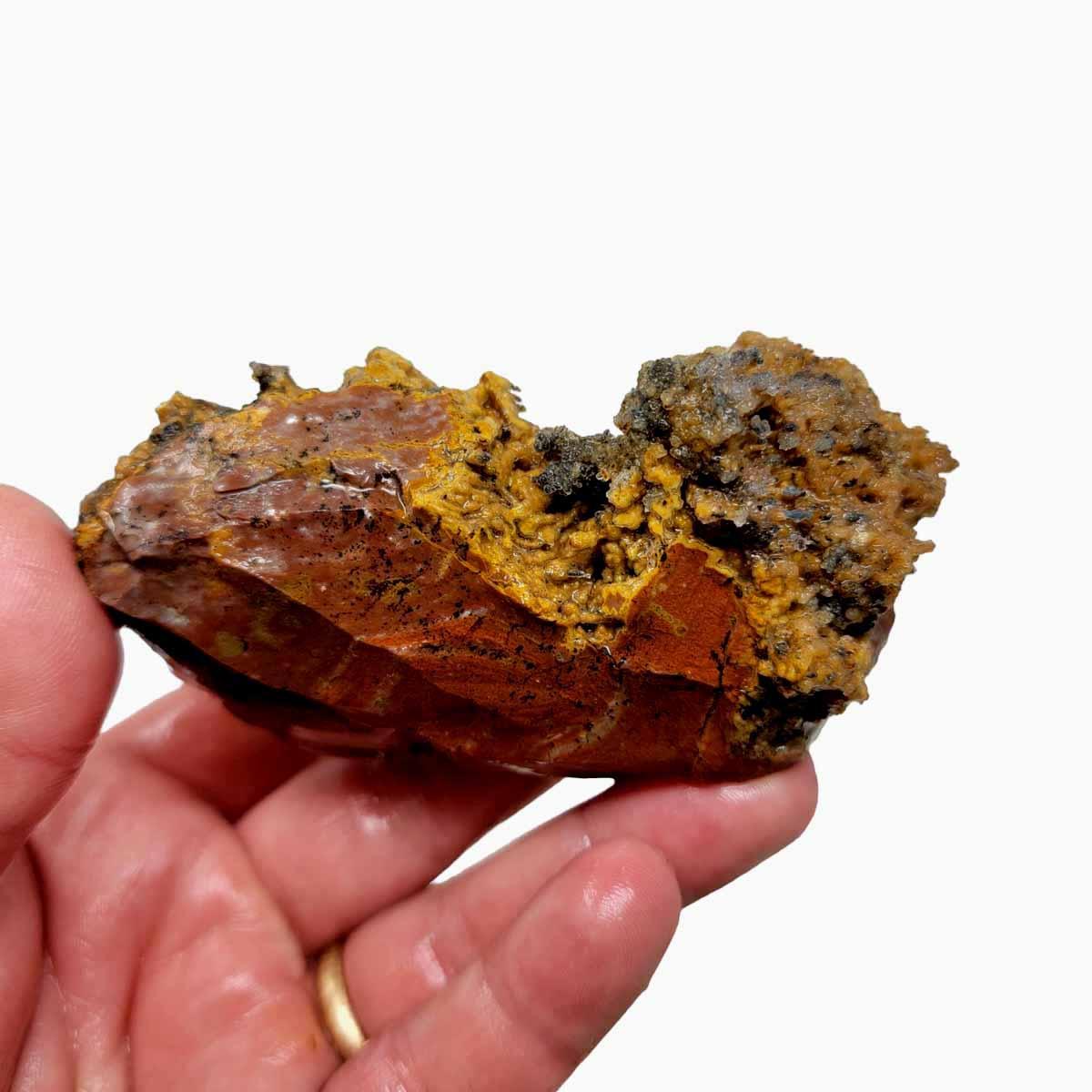Eagle Rock Plume Agate Crystal Druzy Rough Chunk! - LapidaryCentral