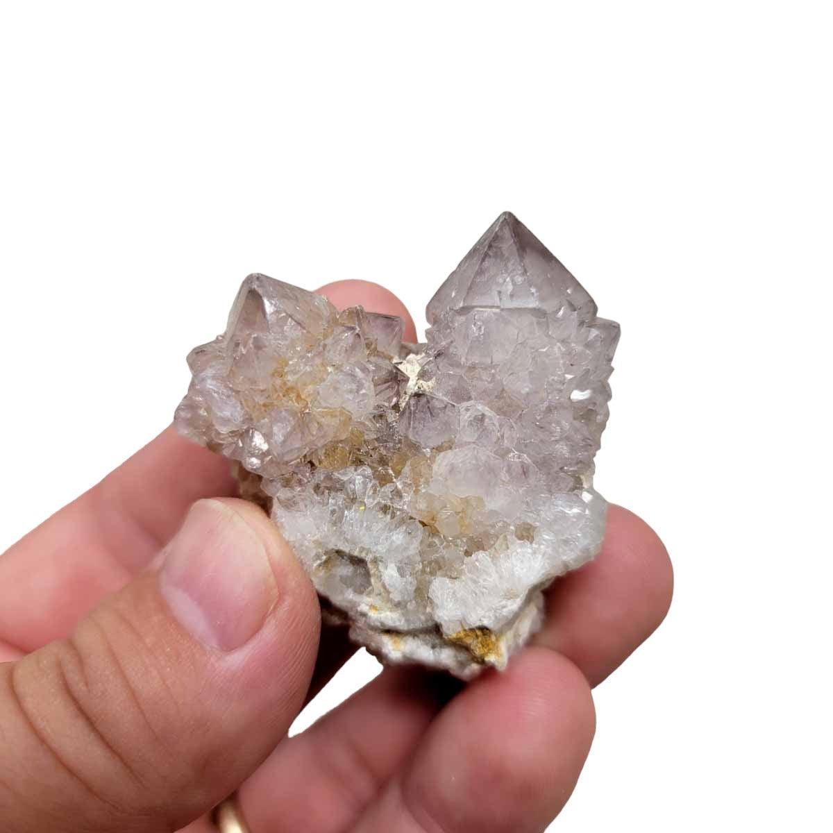 Spirit Quartz Ghost Quartz Stunning Crystal Cluster Specimen! - Lapidary Central