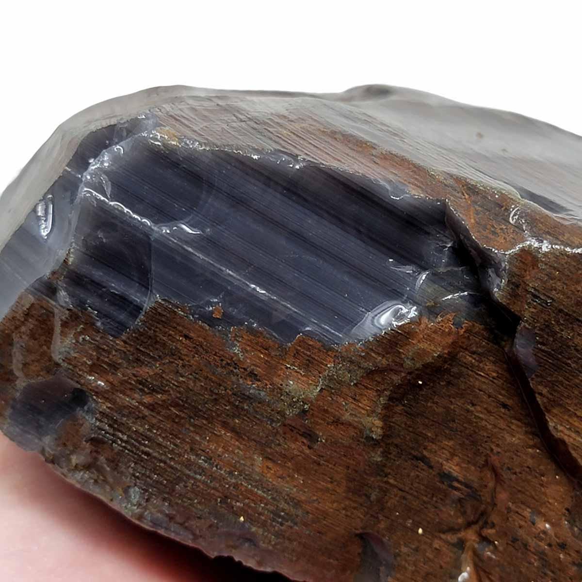 Rare Damascus Obsidian Rough Chunk! - LapidaryCentral