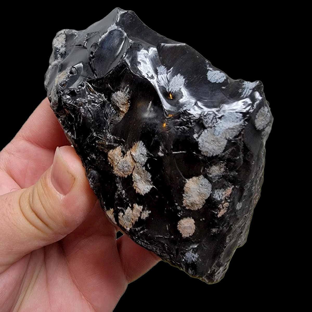 Polished Snowflake Obsidian Display Specimen! - LapidaryCentral