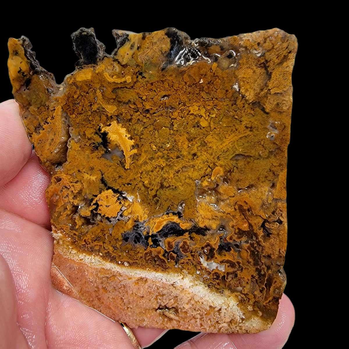 Eagle Rock Plume Agate Slab!  Lapidary Stone Slab! - LapidaryCentral