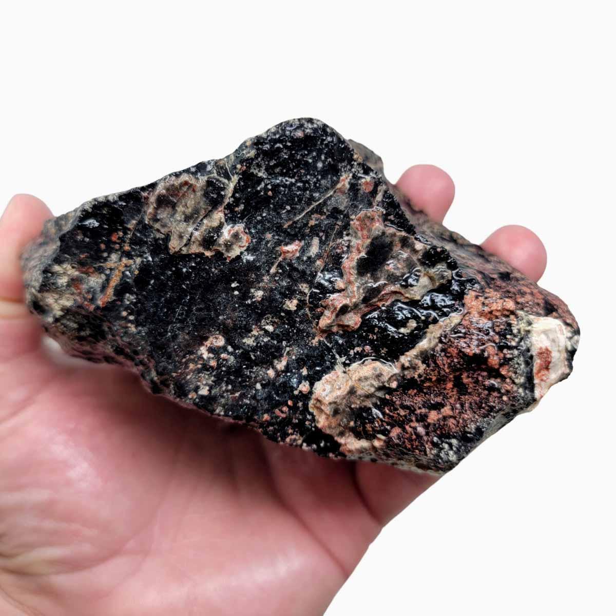 Flower/Fireworks Obsidian Rough Chunk! - LapidaryCentral