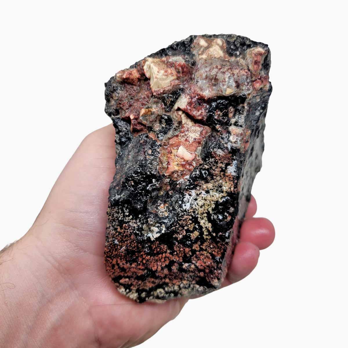 Flower/Fireworks Obsidian Rough Chunk! - LapidaryCentral