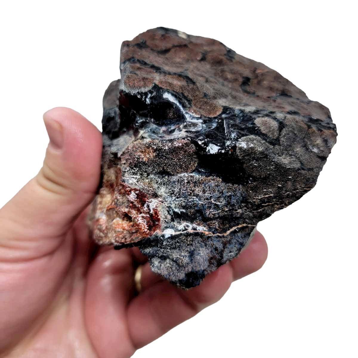 Flower/Fireworks Obsidian Rough Chunk! - LapidaryCentral