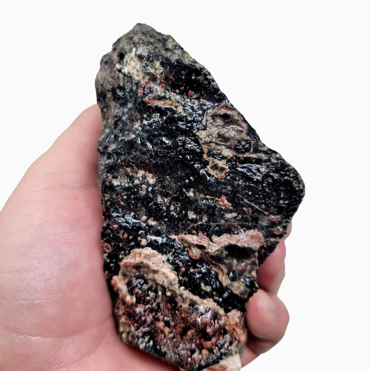 Flower/Fireworks Obsidian Rough Chunk! - LapidaryCentral