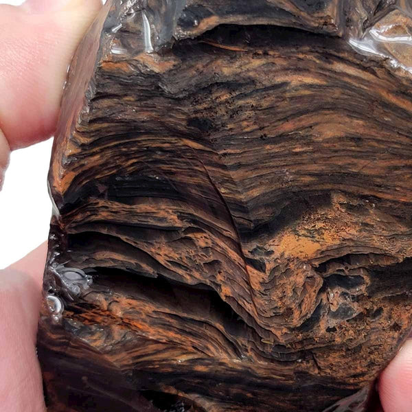 Tri-Flow Obsidian Rough Chunk!