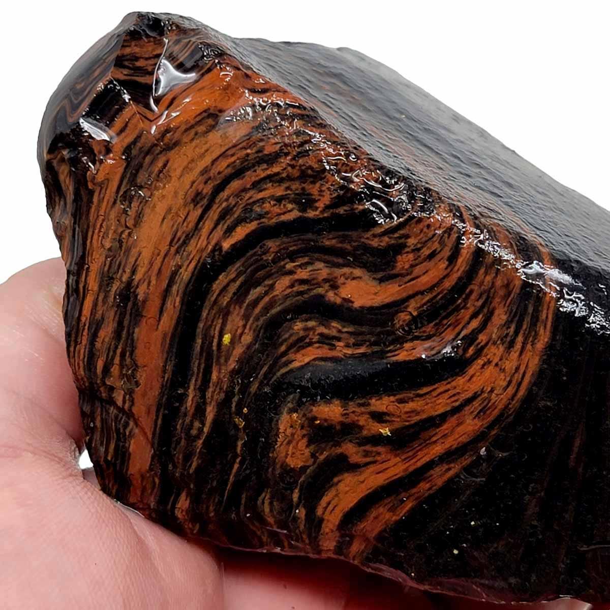 Tri-Flow Obsidian Rough Chunk! - LapidaryCentral