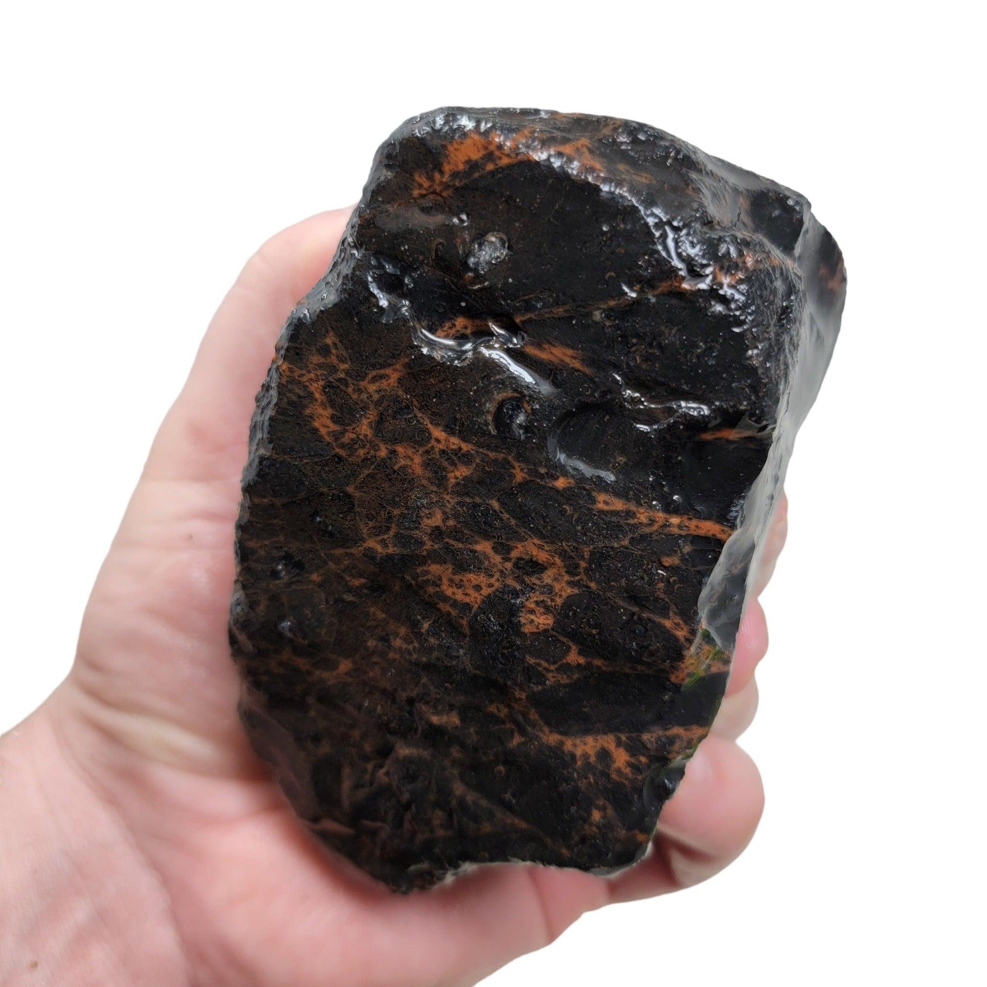 Tri-Flow Obsidian Rough Chunk! - LapidaryCentral