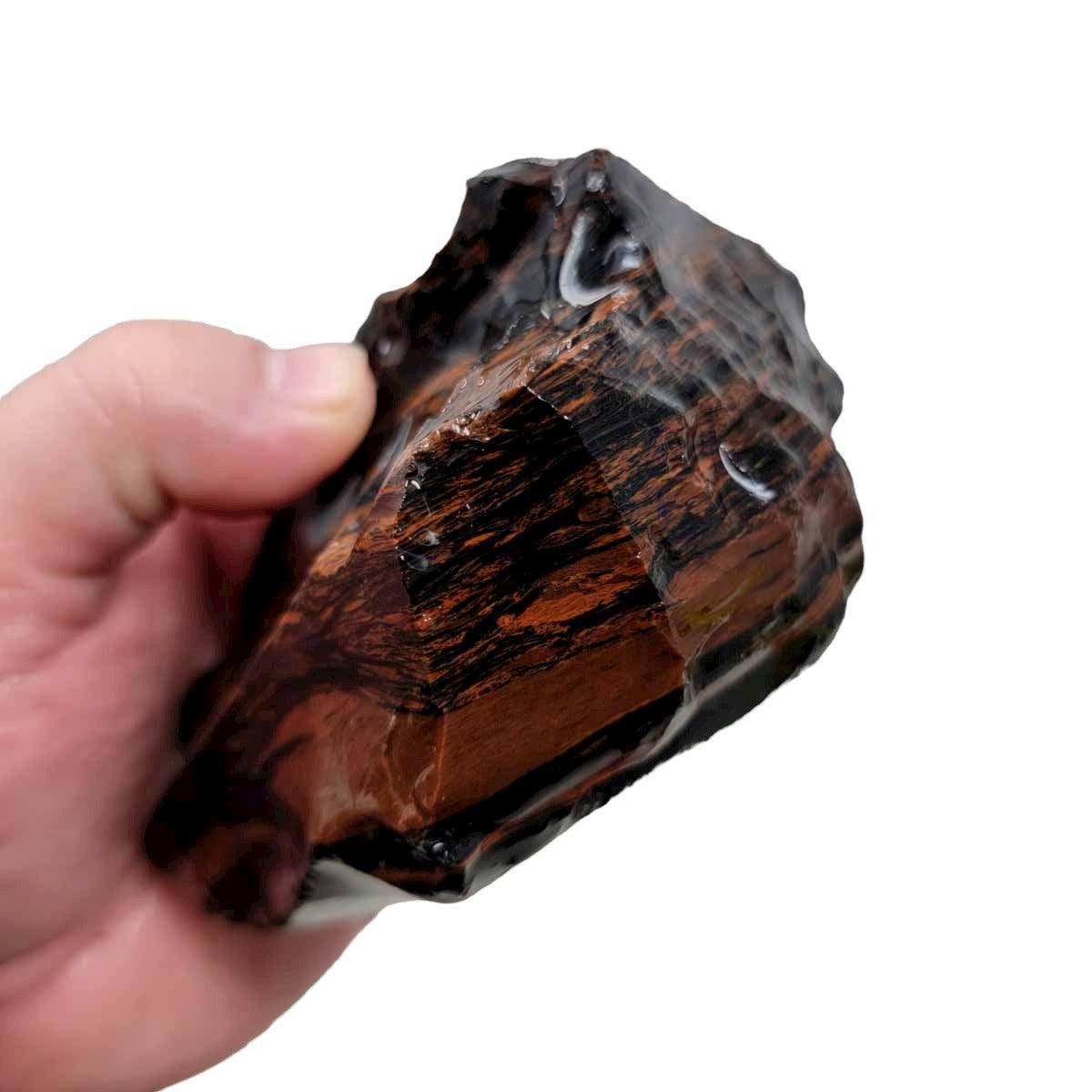 Tri-Flow Obsidian Rough Chunk! - LapidaryCentral