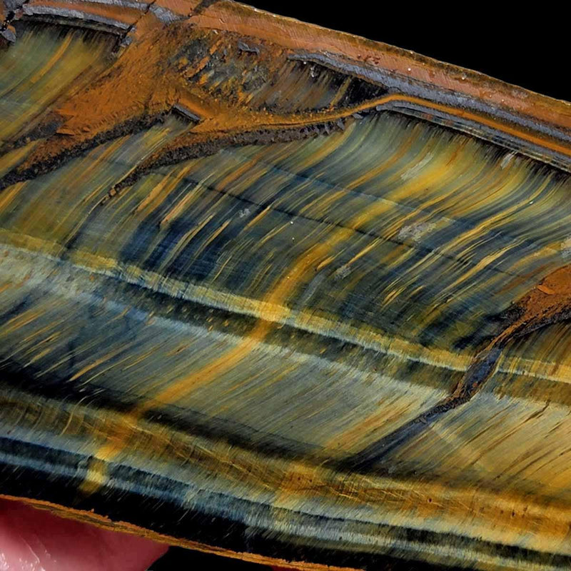 Hawkeye TigerEye Slab!  Lapidary Stone Slab! - LapidaryCentral
