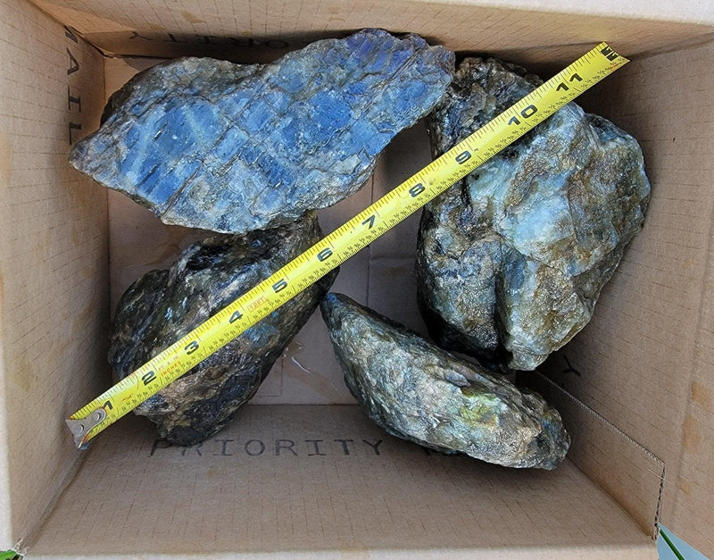 Labradorite Cutting Rough Batch with Good Flash! - LapidaryCentral
