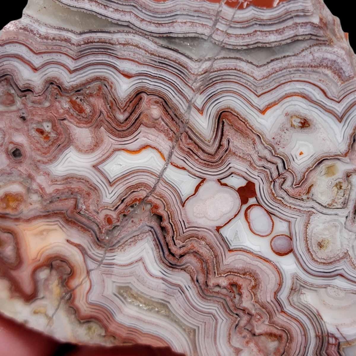 Laguna Lace Agate Slab! Lapidary Stone Slab! - LapidaryCentral