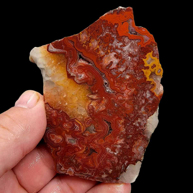 Laguna Lace Agate Slab! Lapidary Stone Slab! - LapidaryCentral