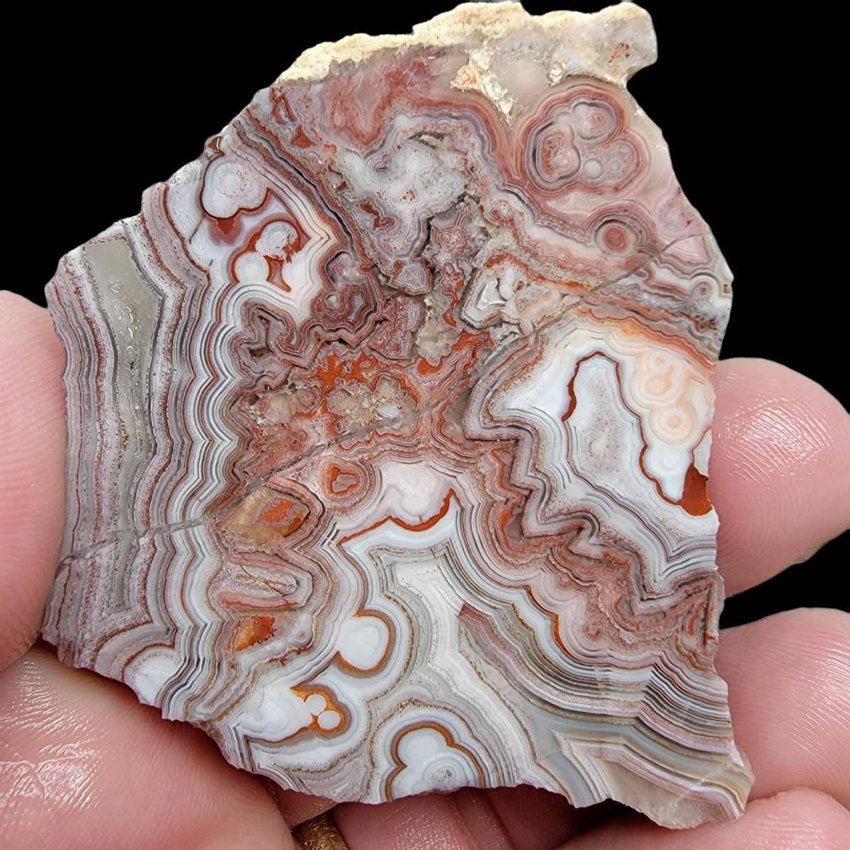 Laguna Lace Agate Slab! Lapidary Stone Slab! - LapidaryCentral