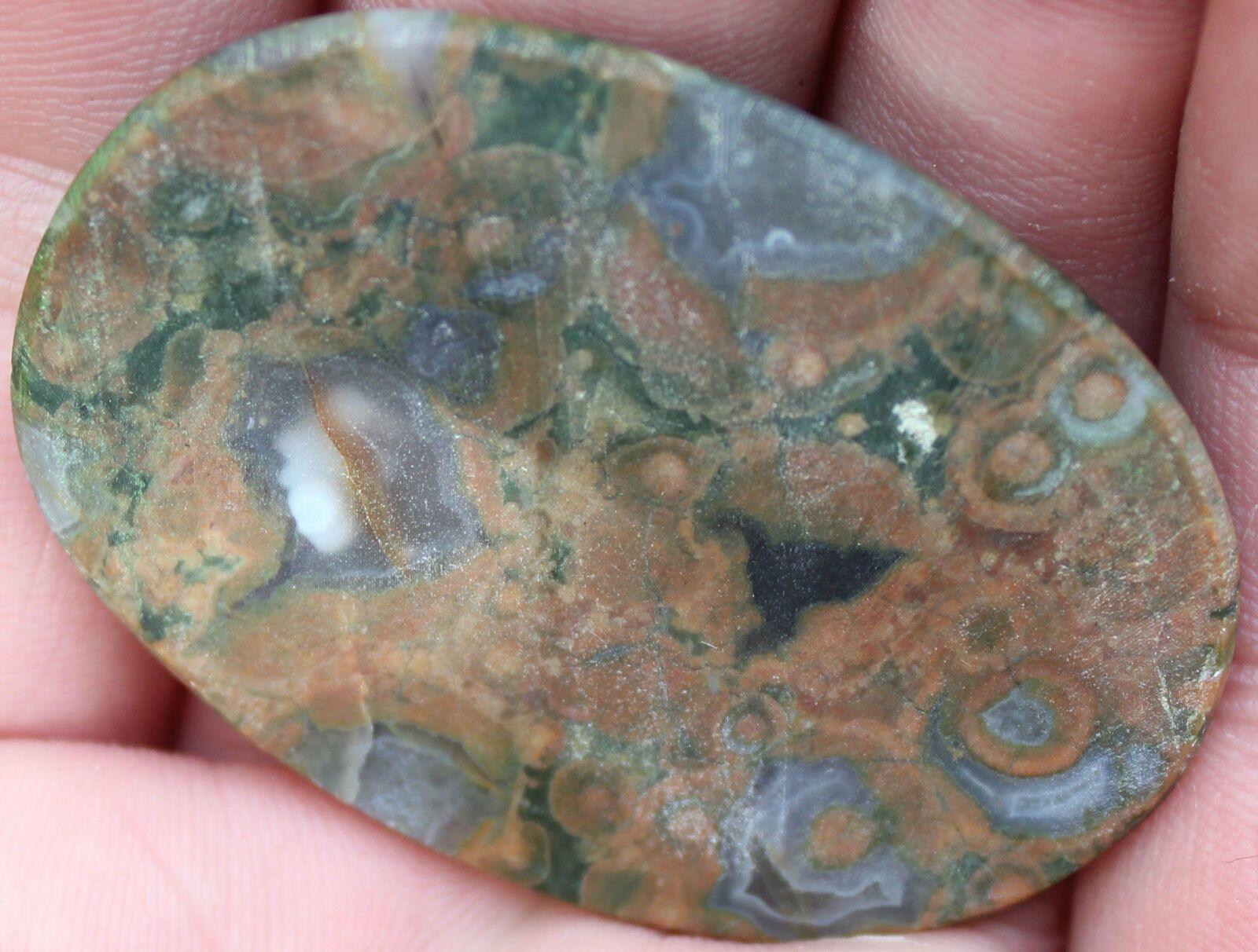 Rain Forest Jasper Cabochon! - LapidaryCentral