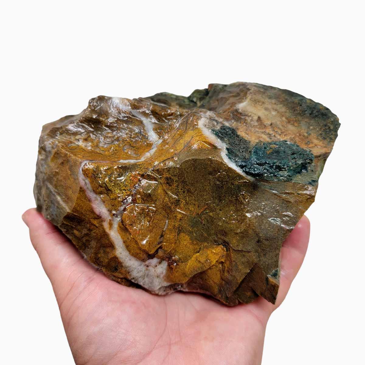 Maury Mountain Moss Agate Rough Chunk! - Lapidary Central