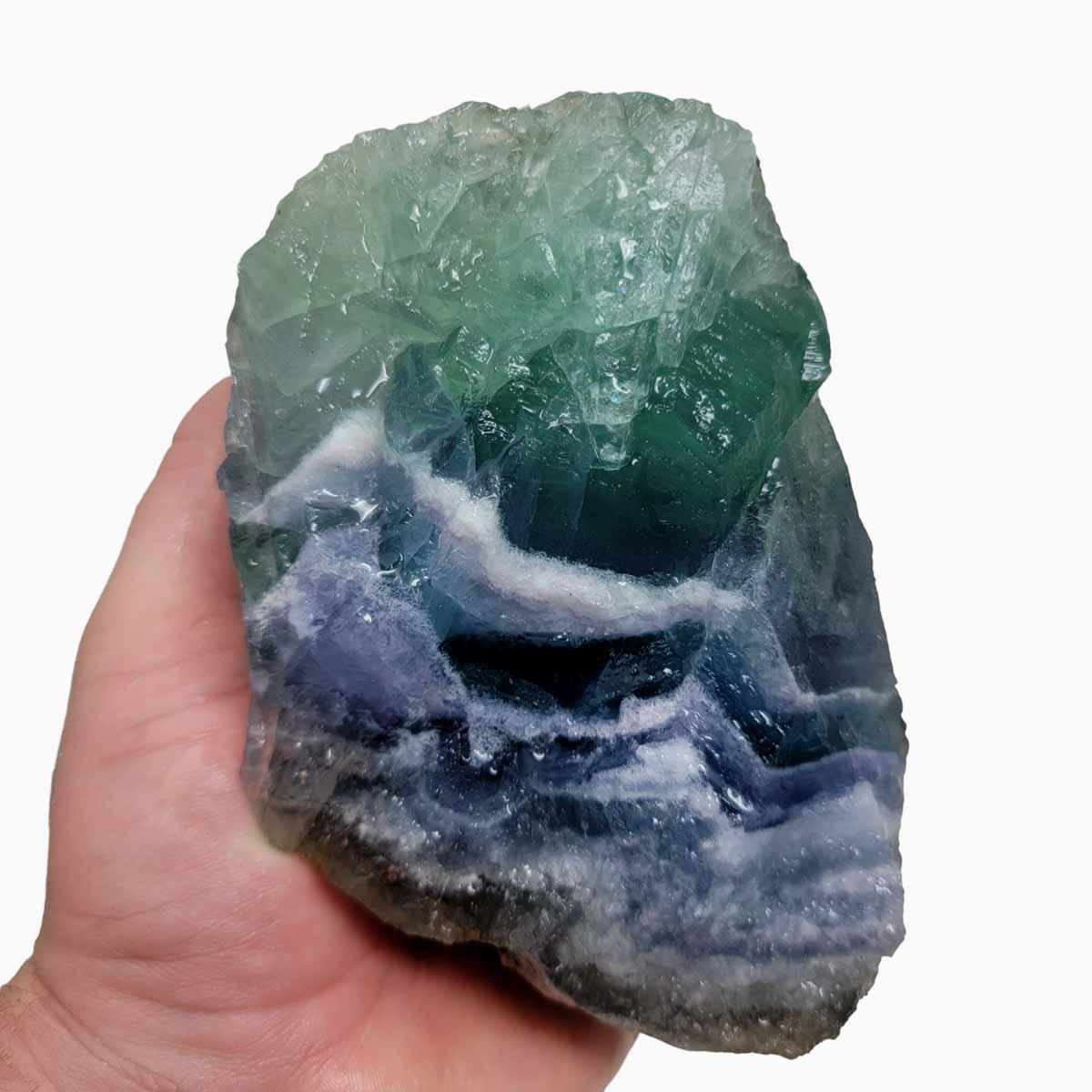 Mexican Fluorite Rough Chunk! - LapidaryCentral