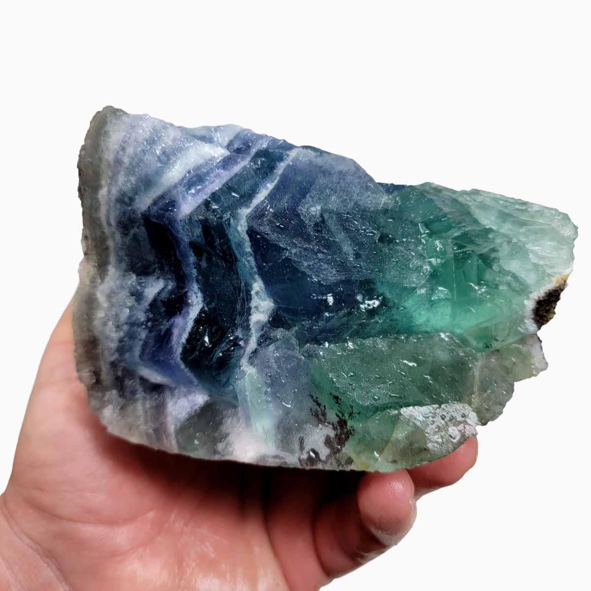 Mexican Fluorite Rough Chunk! - LapidaryCentral