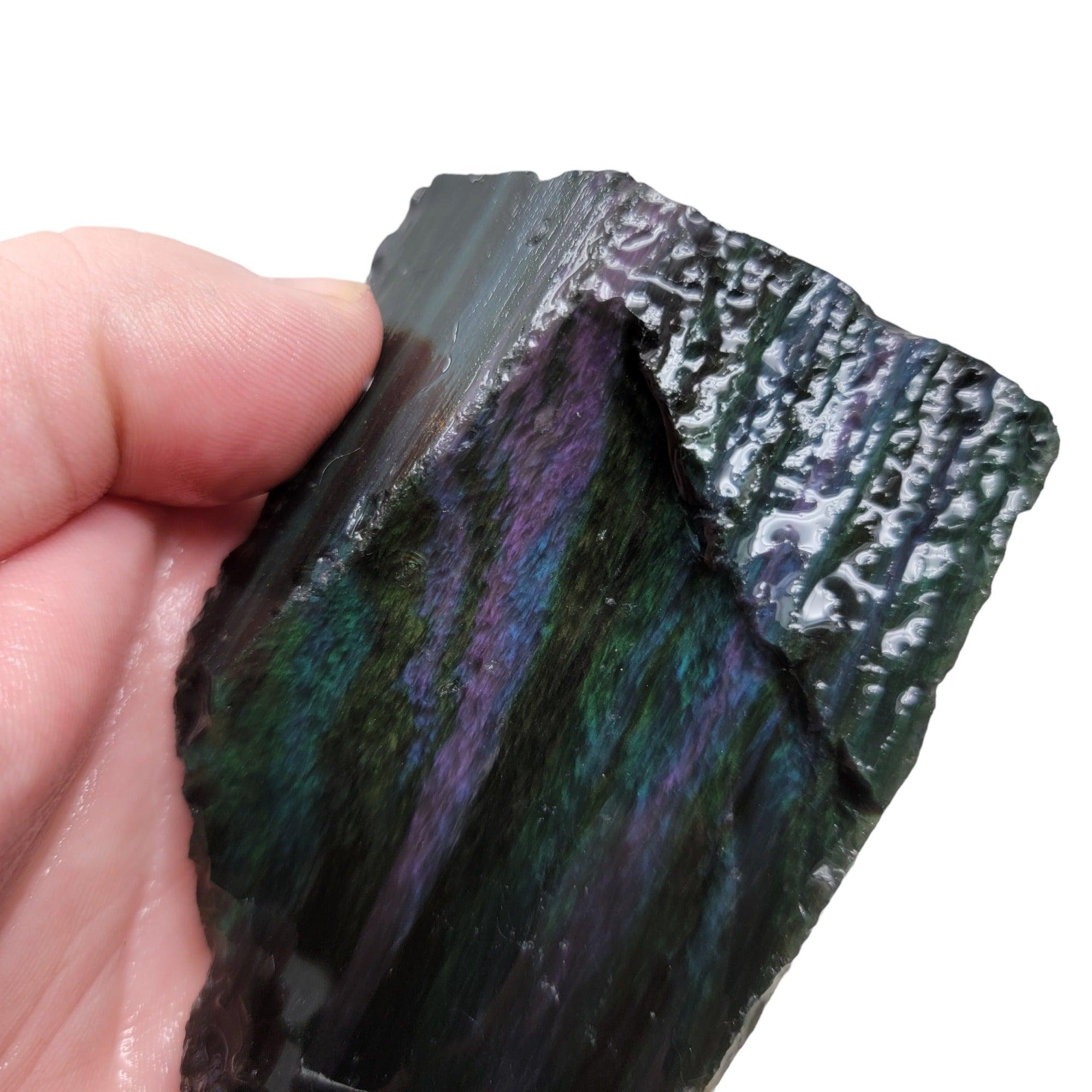 Velvet Obsidian Rough Chunk! - LapidaryCentral