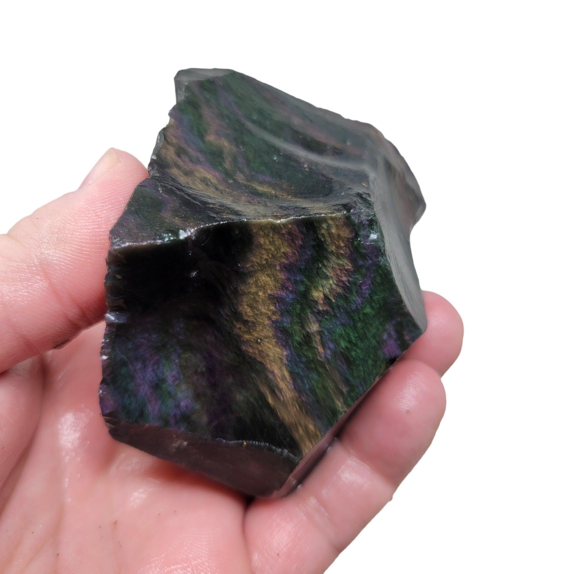 Velvet Obsidian Rough Chunk! - LapidaryCentral