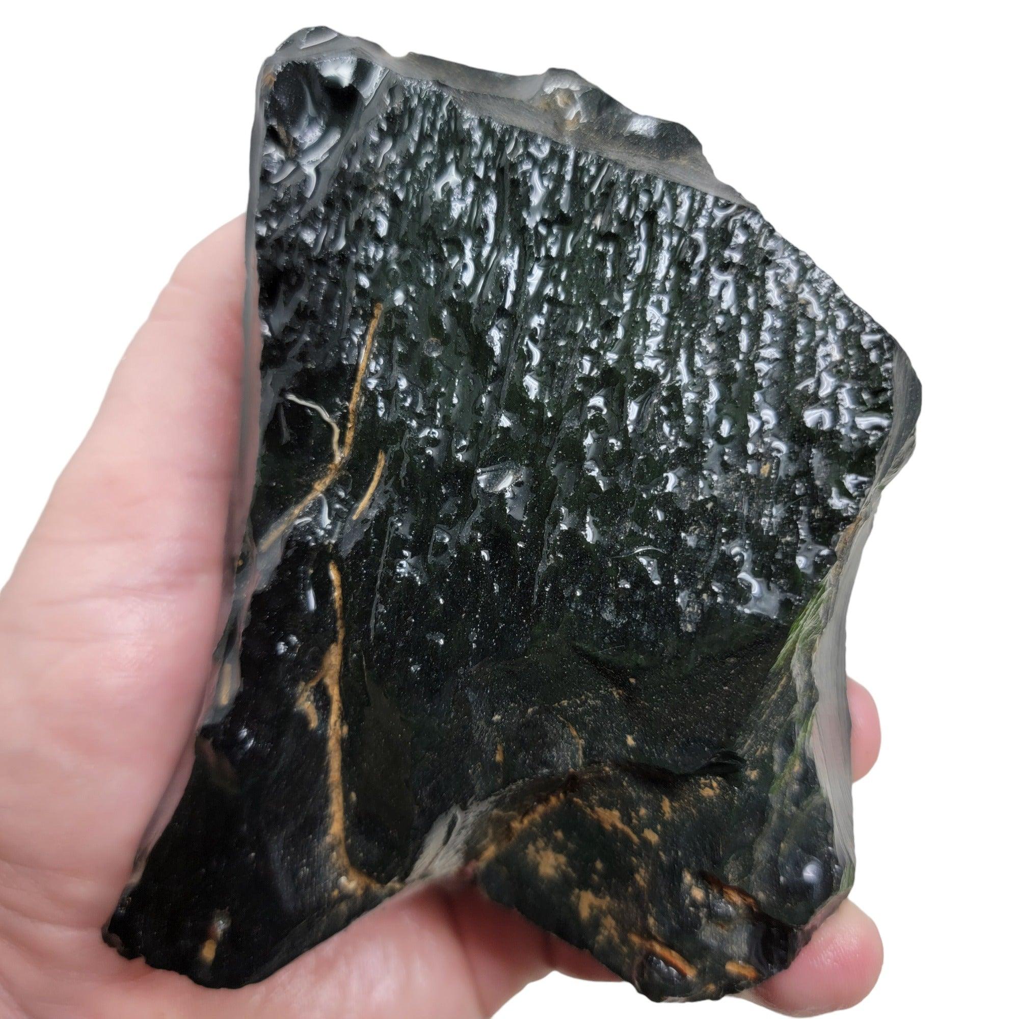 Velvet Obsidian Rough Chunk! - LapidaryCentral