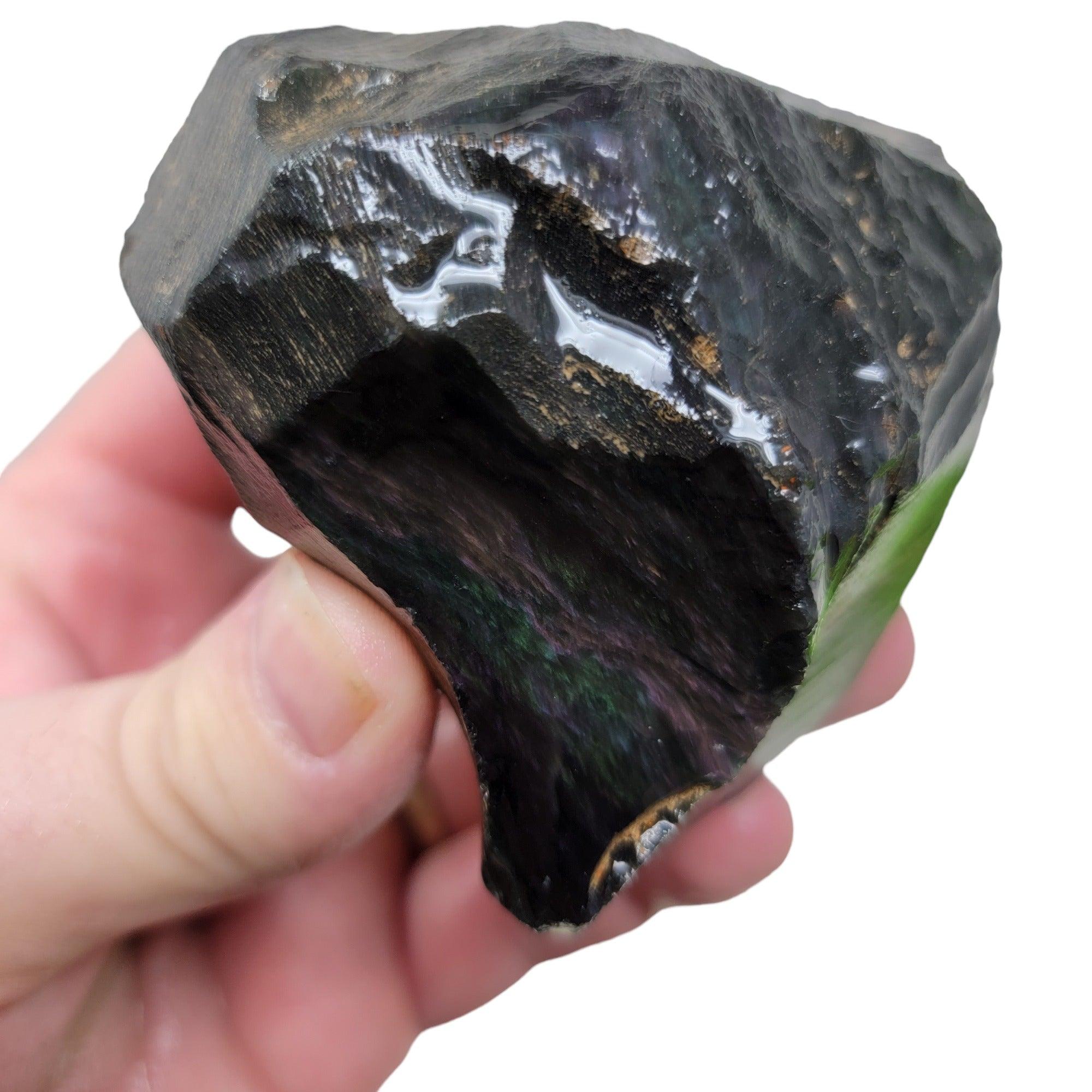 Velvet Obsidian Rough Chunk! - LapidaryCentral