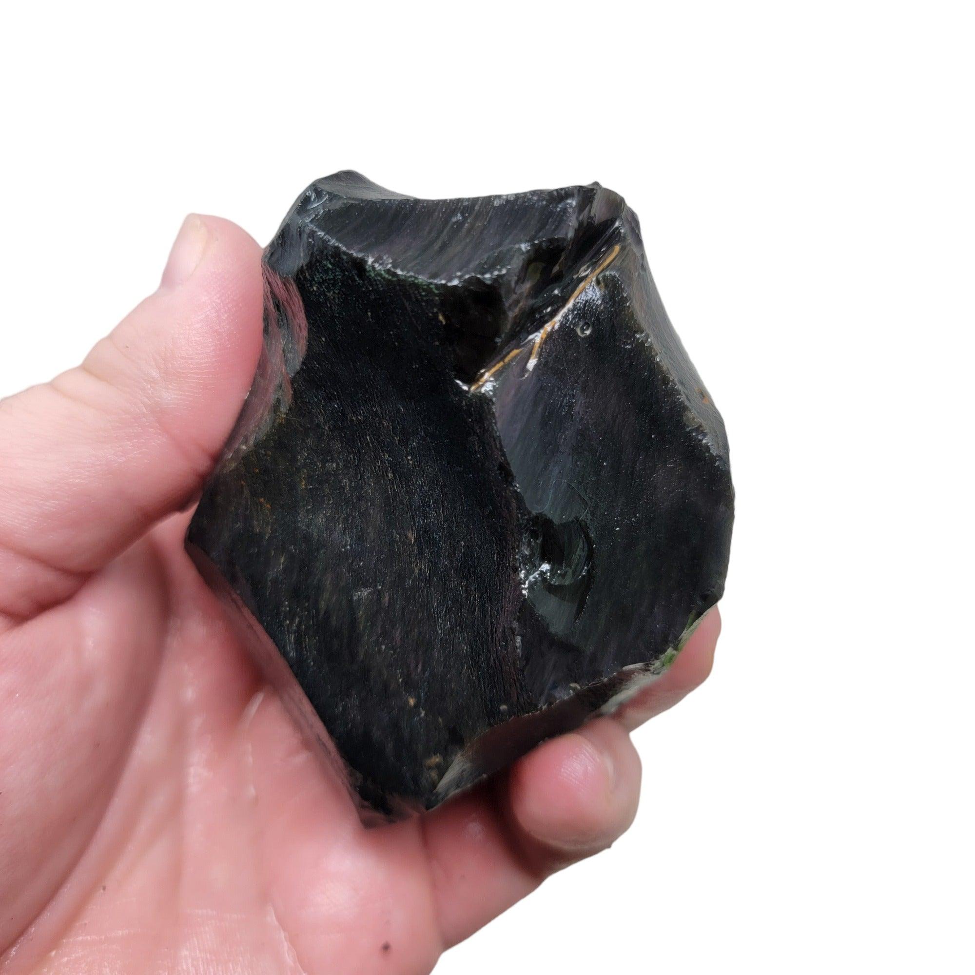 Velvet Obsidian Rough Chunk! - LapidaryCentral