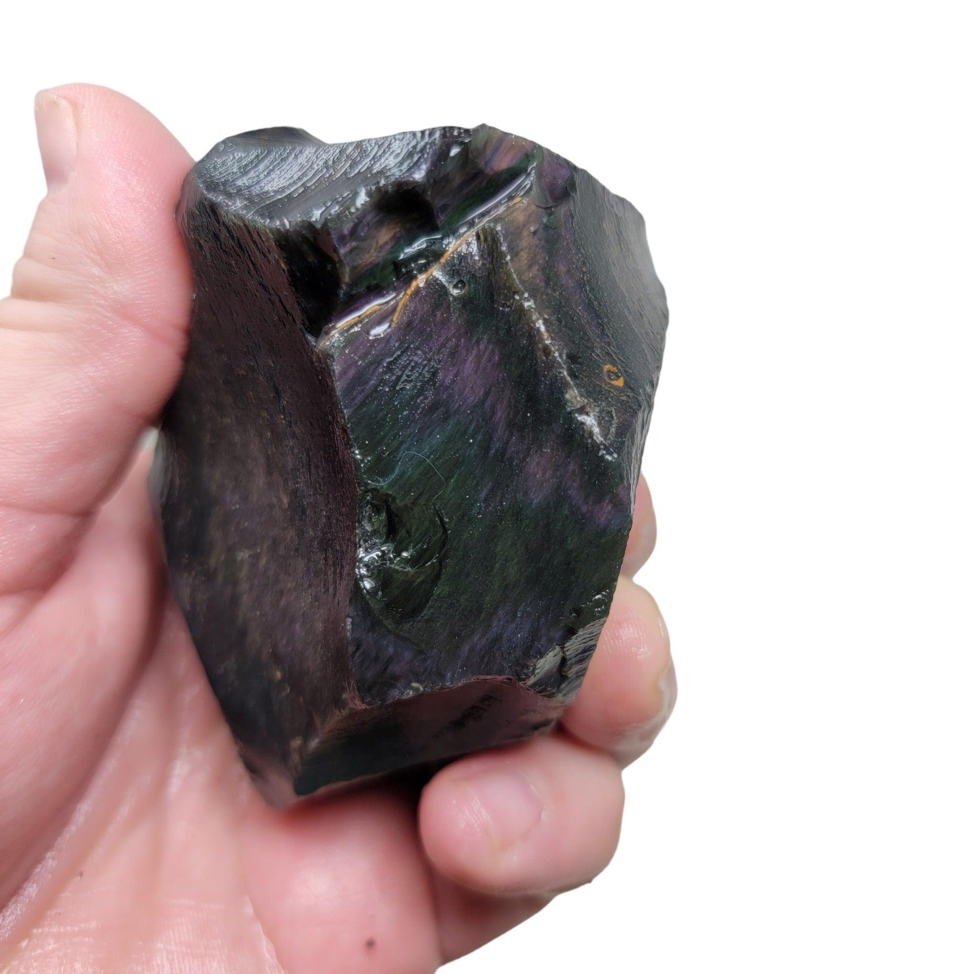 Velvet Obsidian Rough Chunk! - LapidaryCentral