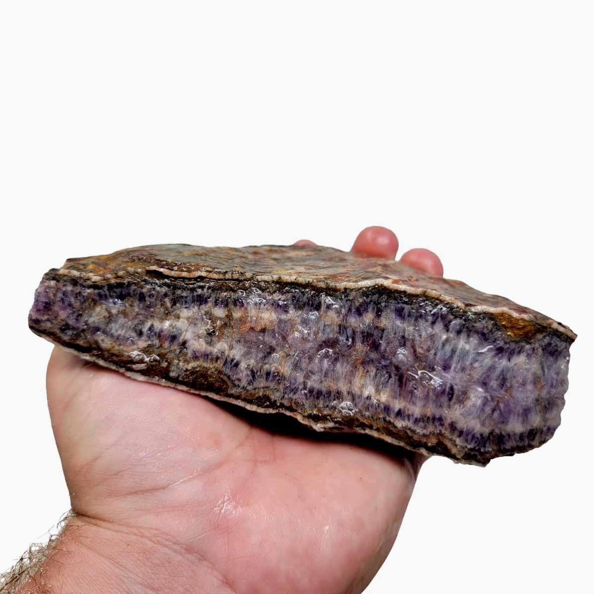 Lace Roug Moroccan Amethyst Lace Rough Chunk!