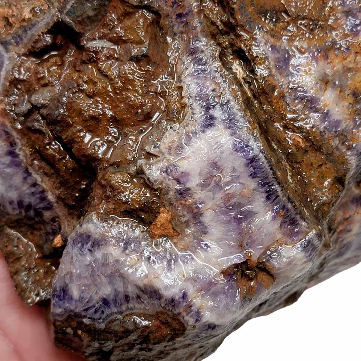 Moroccan Amethyst Lace Rough Chunk! - LapidaryCentral