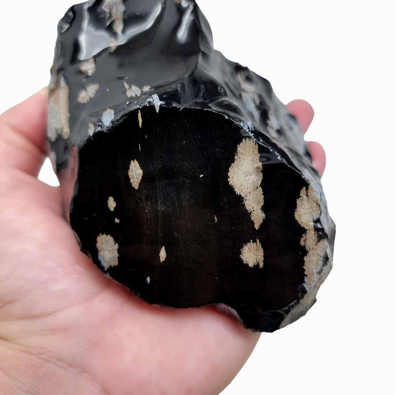 Snowflake Obsidian Rough Chunk! - LapidaryCentral