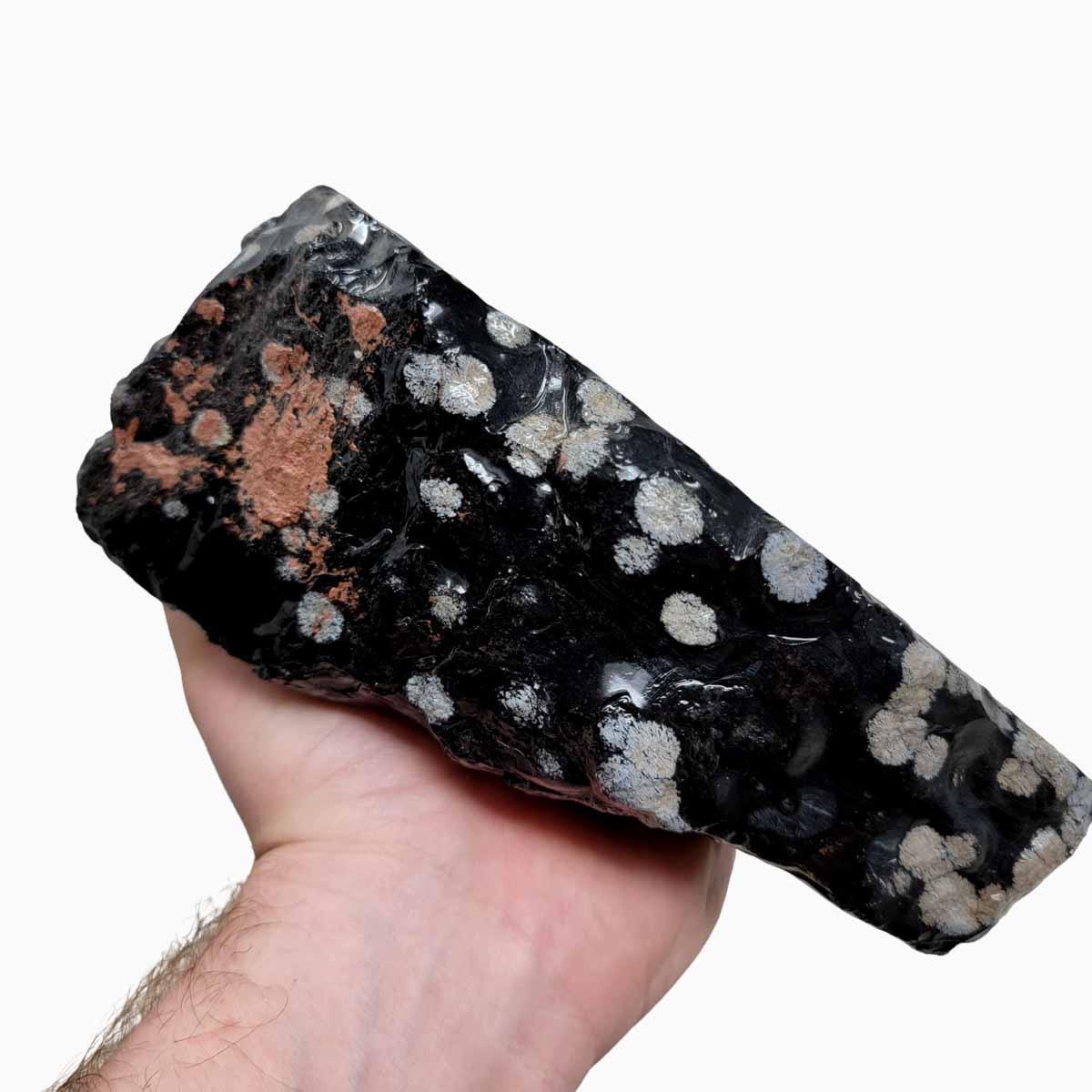 Snowflake Obsidian Rough Chunk! - LapidaryCentral