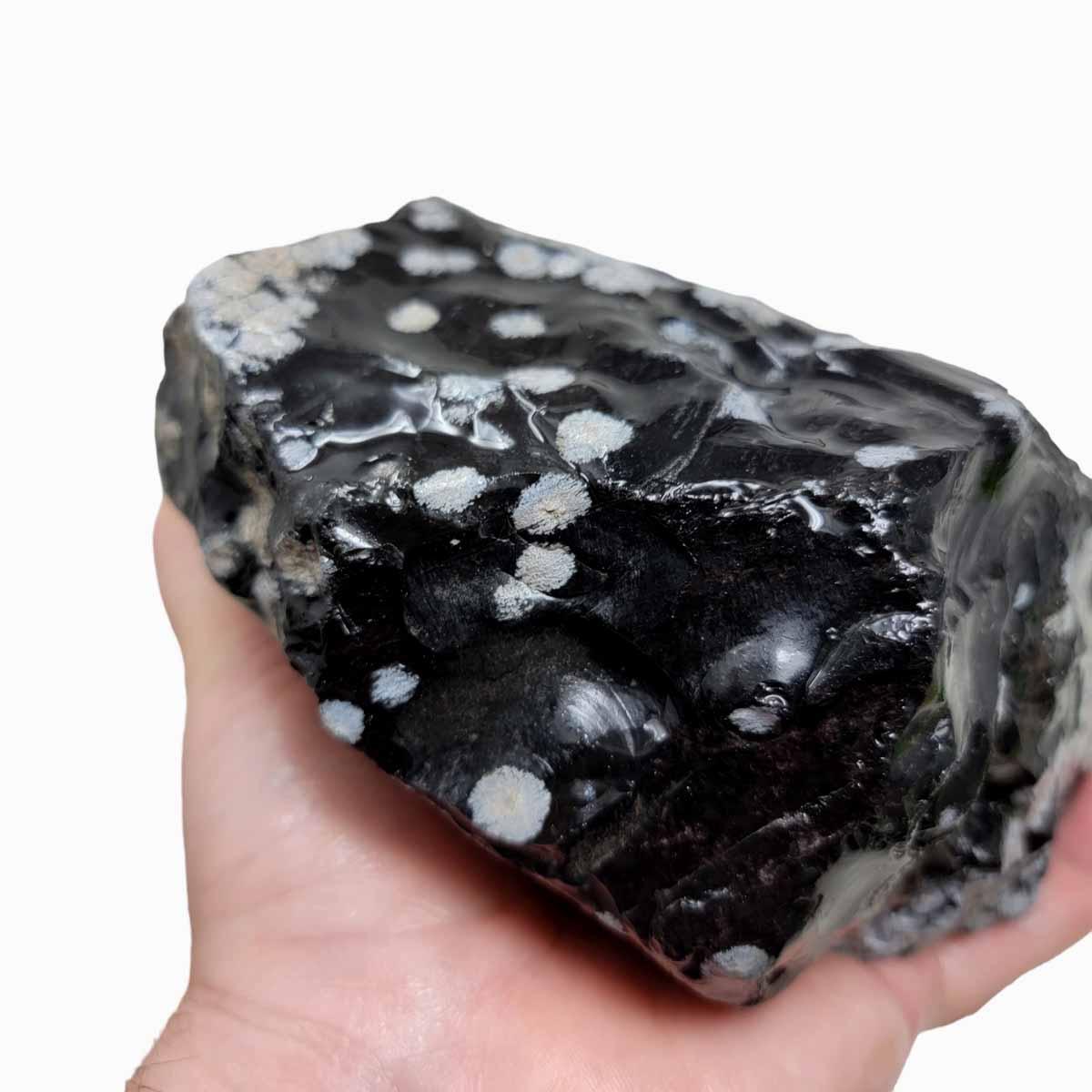 Snowflake Obsidian Rough Chunk! - LapidaryCentral