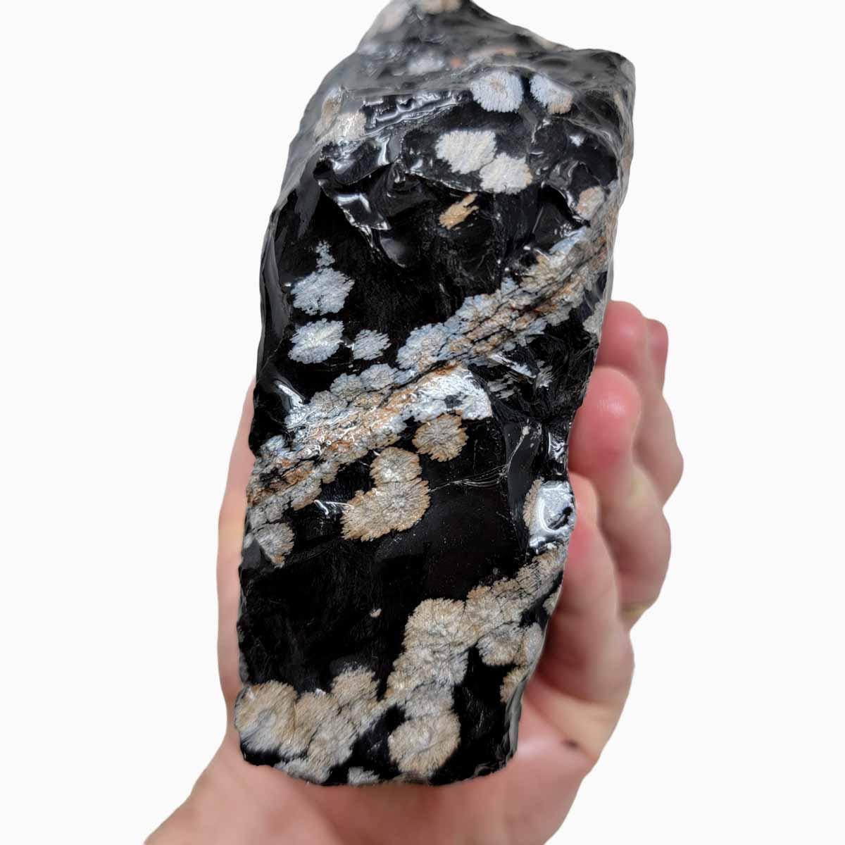 Snowflake Obsidian Rough Chunk! - LapidaryCentral