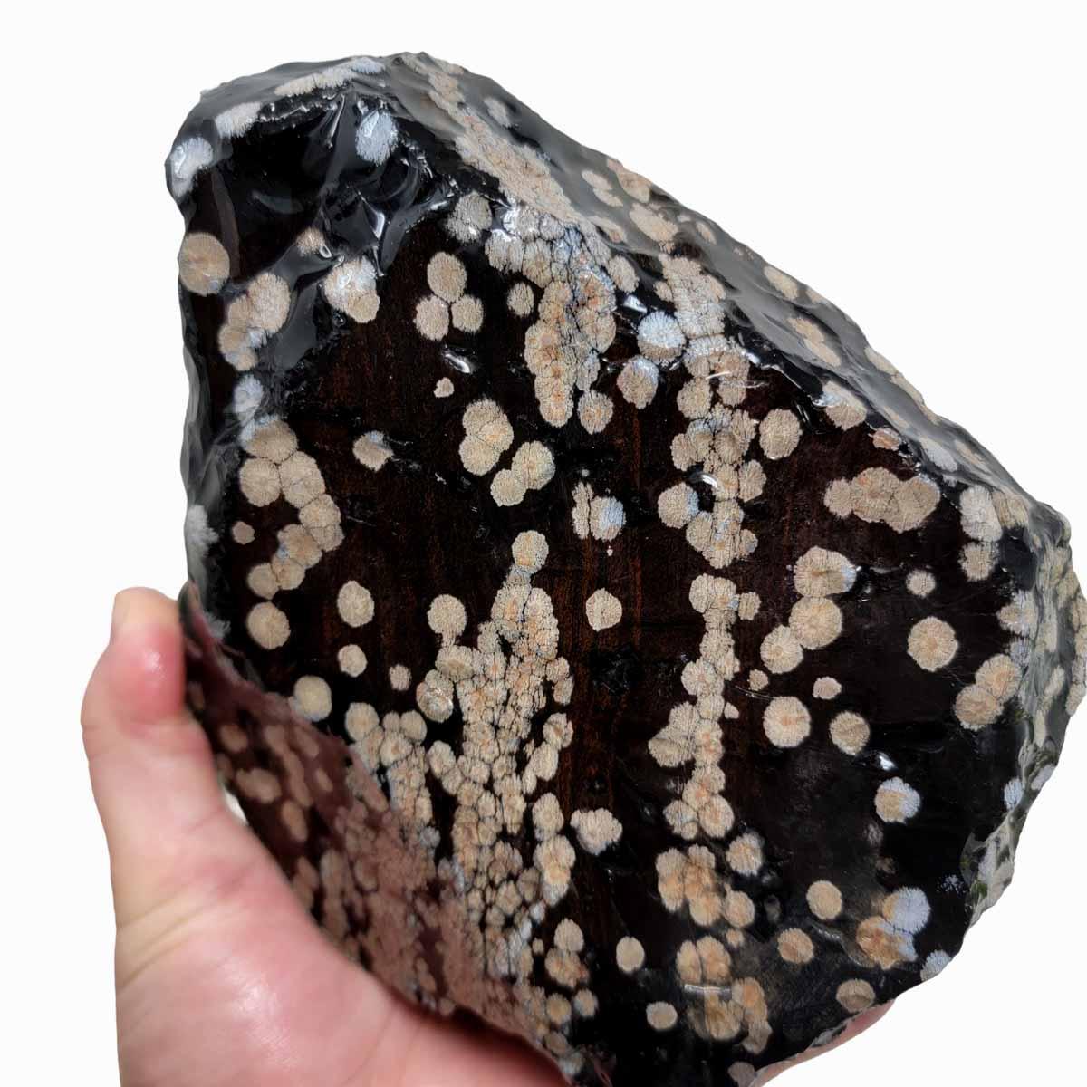 Snowflake Obsidian Rough Chunk! - LapidaryCentral