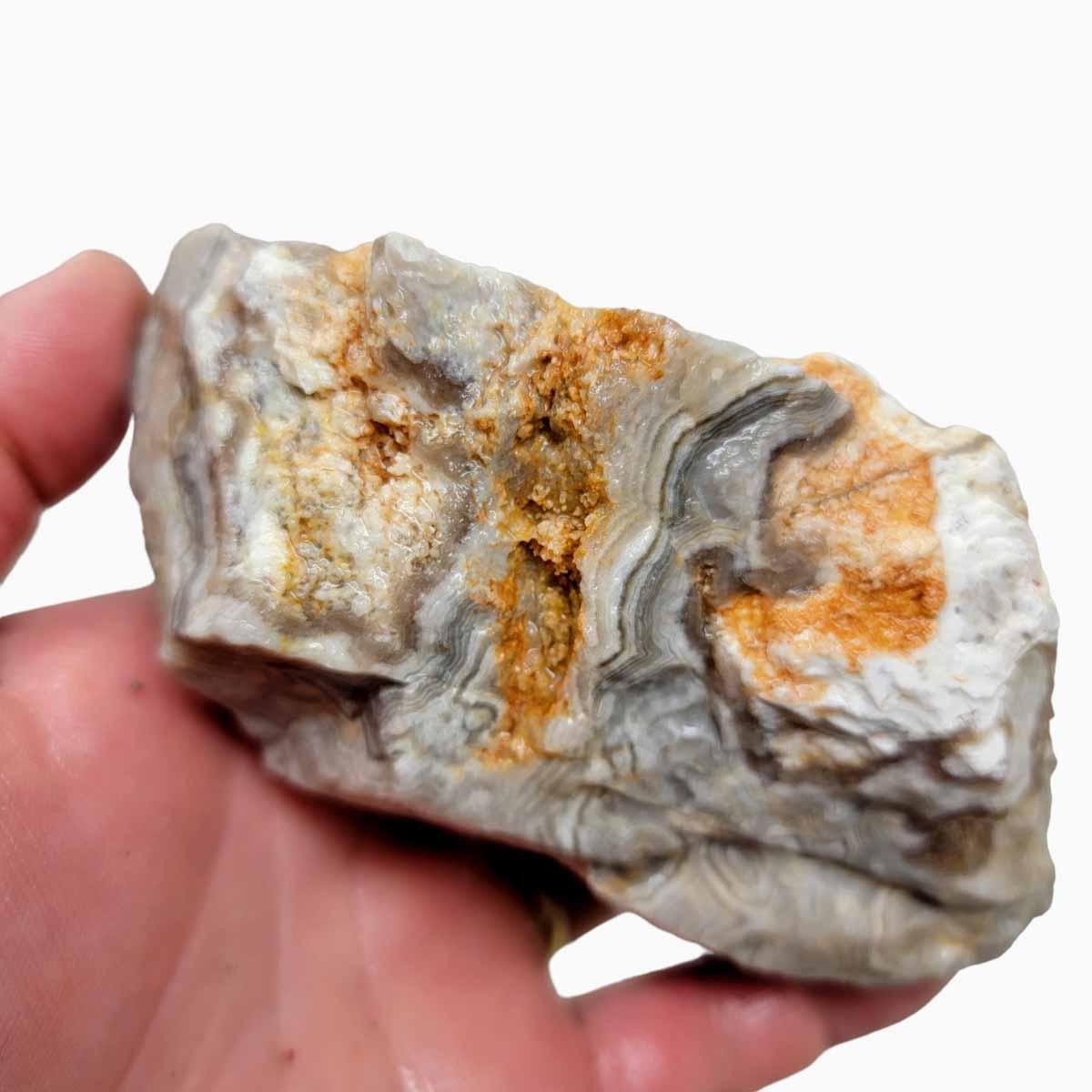 Summerville Crazy Lace Agate Lapidary Rough Chunk! - LapidaryCentral