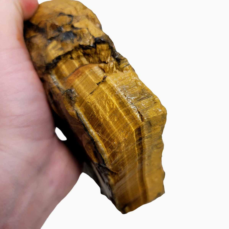 Golden Tigereye Rough Chunk! - LapidaryCentral