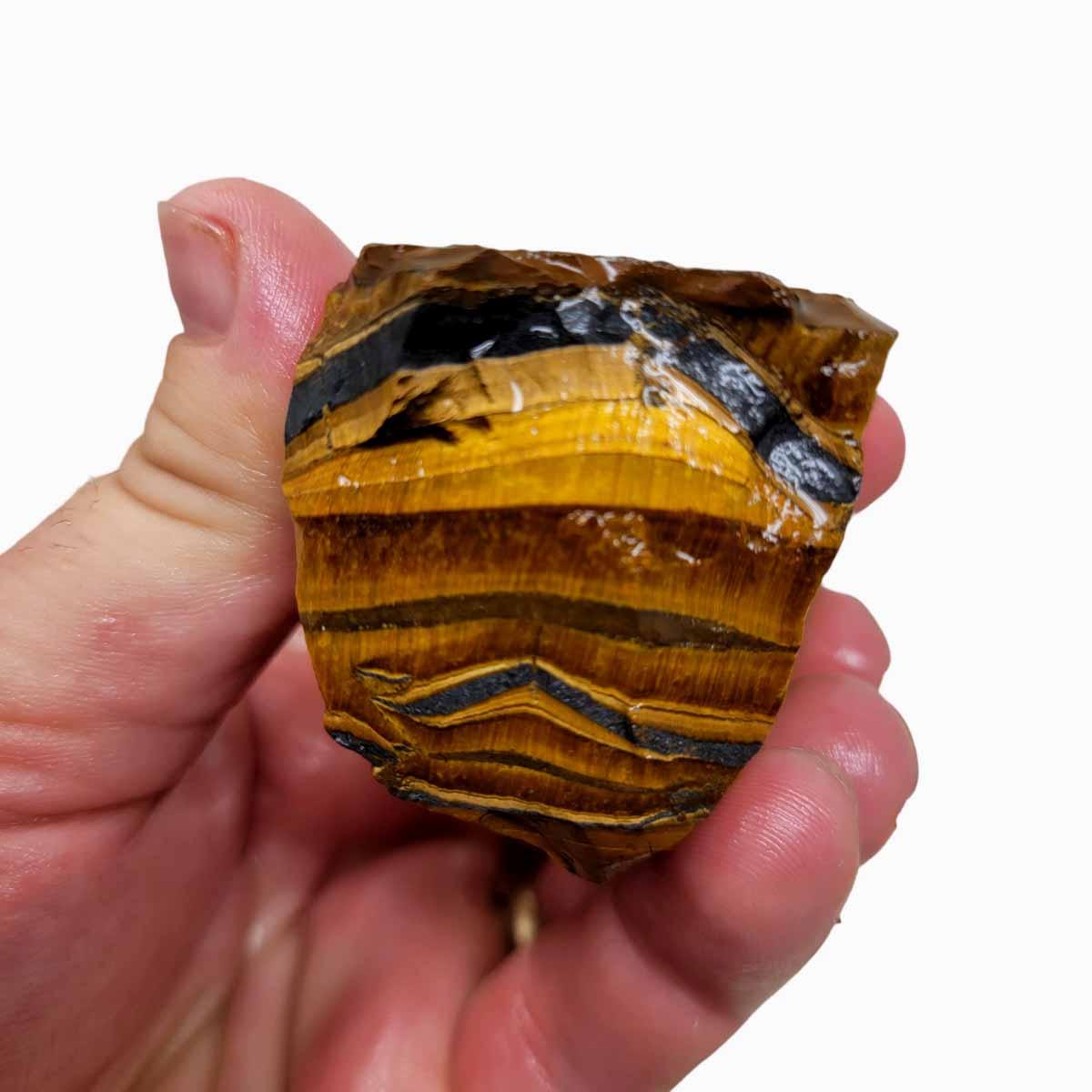 Golden Tigers eye Rough Chunk! - Lapidary Central