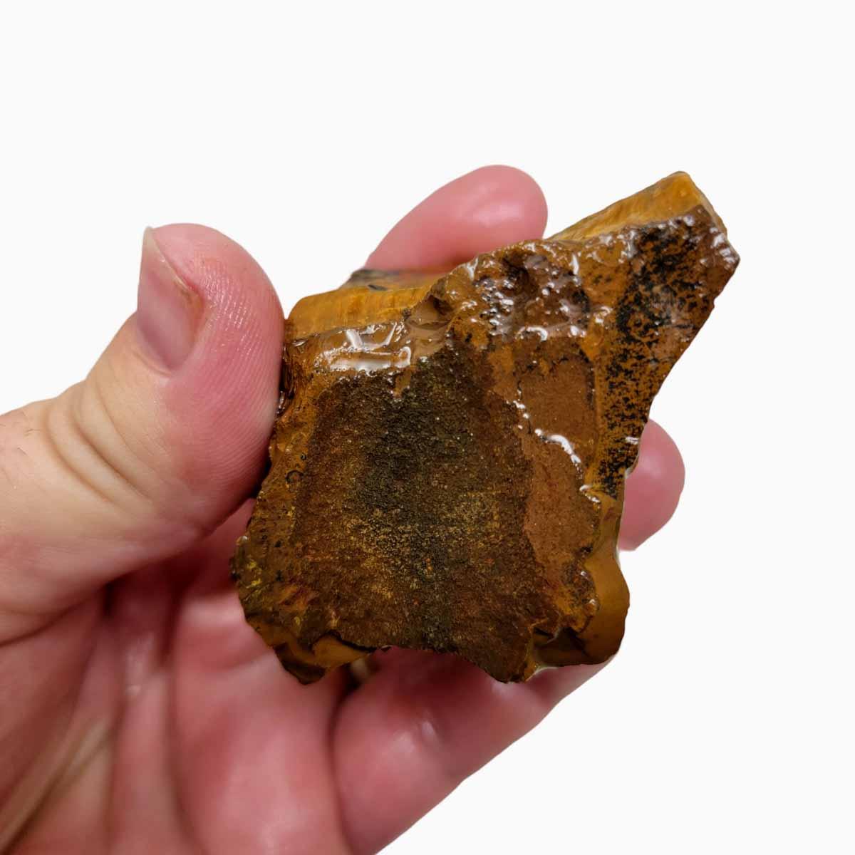 Golden Tigers eye Rough Chunk! - Lapidary Central