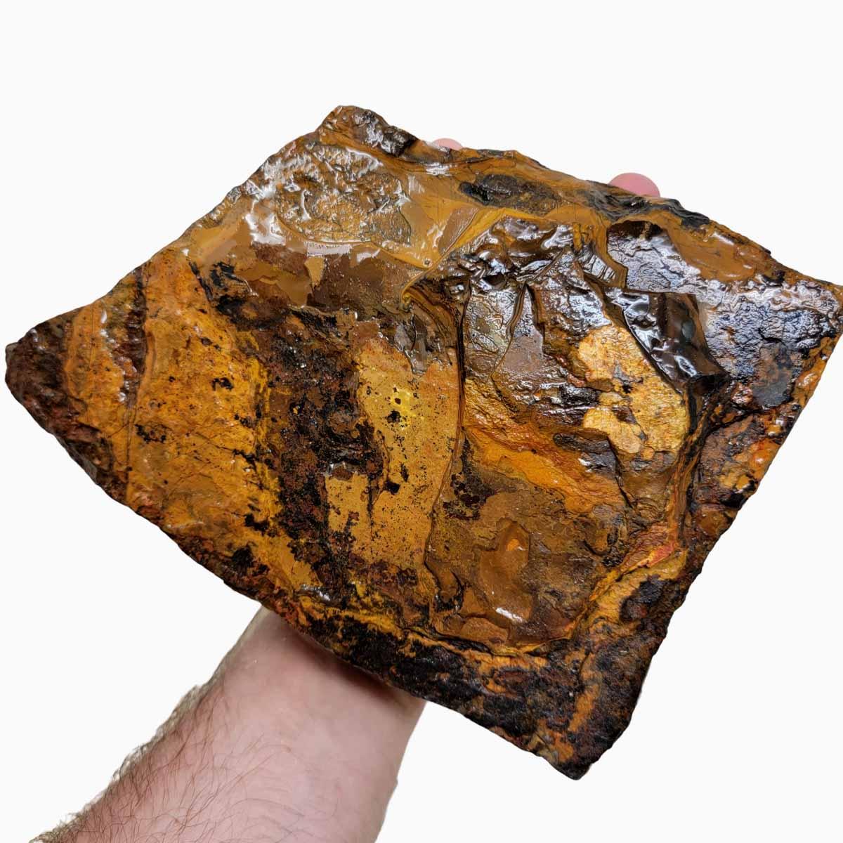 Golden Tigers eye Rough Chunk! - Lapidary Central