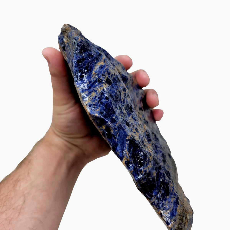 Uruguay Sodalite Rough Chunk! - LapidaryCentral